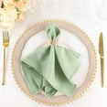 thumbnail image 1 of Efavormart SAGE GREEN |Pack of 5 | Premium 17" x 17" Washable Polyester Napkins Great for Wedding Party Restaurant Dinner Parties, 1 of 11