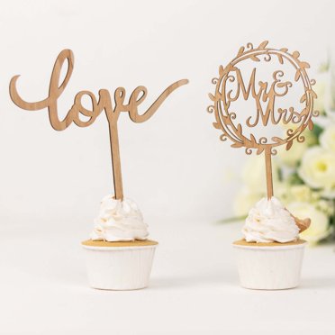 Wedding Cake Topper, Rustic Script Custom Cake Topper, Personalized Mr & Mrs Cake Topper, Bride And Groom Cake Decor, Family Name Cake Topper