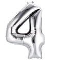 thumbnail image 1 of Efavormart Silver 40" tall Alphabet Letters / Number Foil Balloons Birthday Party  Decorations Graduation New Year Party Supply - 4, 1 of 8