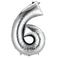 thumbnail image 1 of Efavormart Silver 40" tall Alphabet Letters / Number Foil Balloons Birthday Party  Decorations Graduation New Year Party Supply - 6, 1 of 8