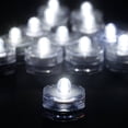thumbnail image 1 of Efavormart Submersible LED Waterproof Light RGB for Vase Wedding Party Fish Tank Tea Vase Battery Candles - White-12pcs, 1 of 11