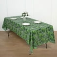 thumbnail image 1 of Efavormart Tropical Leaf Plastic Rectangle Tablecloth, Waterproof Disposable PVC Tablecloth - 54"x108", 1 of 11