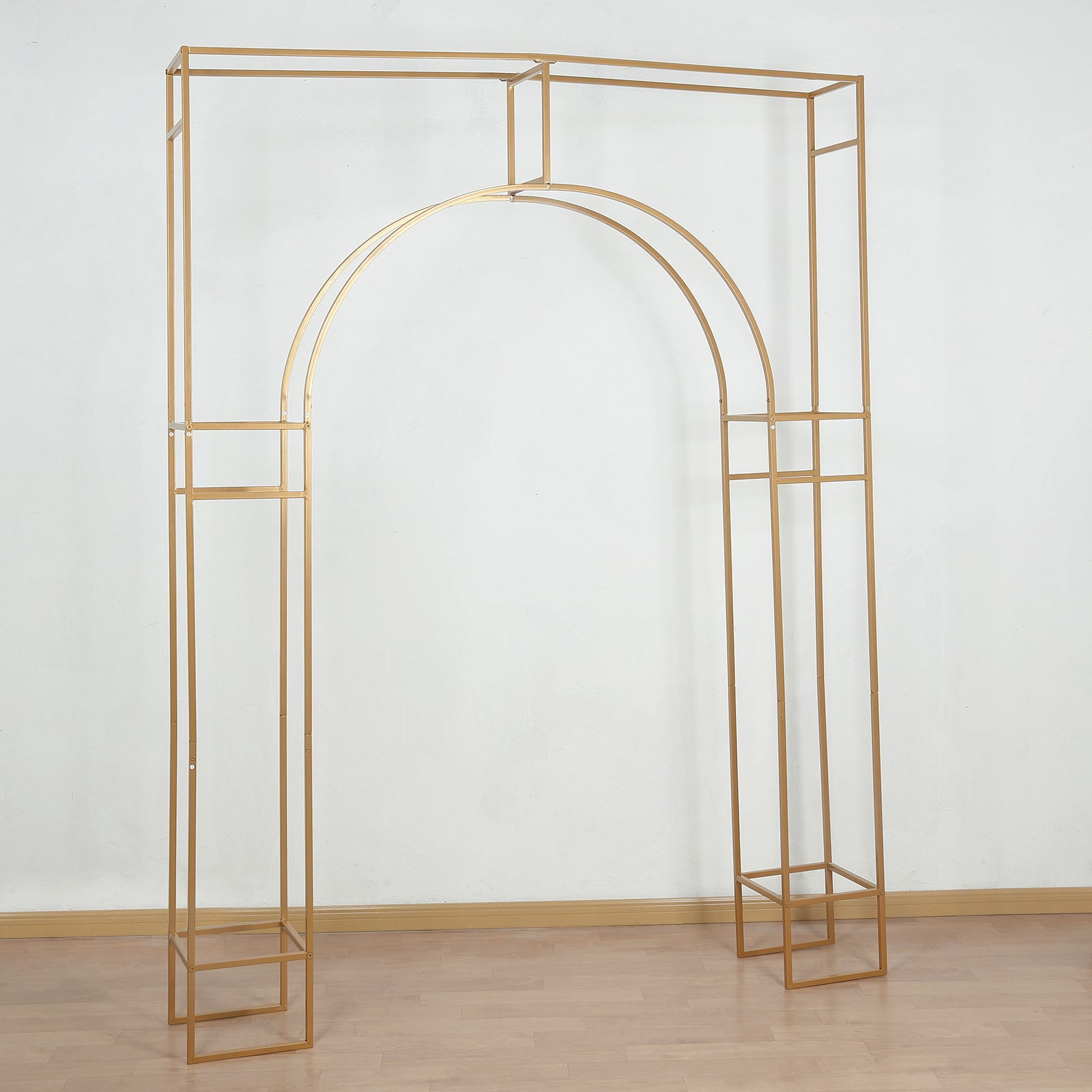 Efavormart Wedding Arch Rectangular Backdrop Stand – 7ft Arc de ...