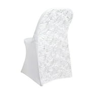 Efavormart Stretchy Spandex Fitted Folding Chair Cover Dinning Event Slipcover For Wedding Party ...