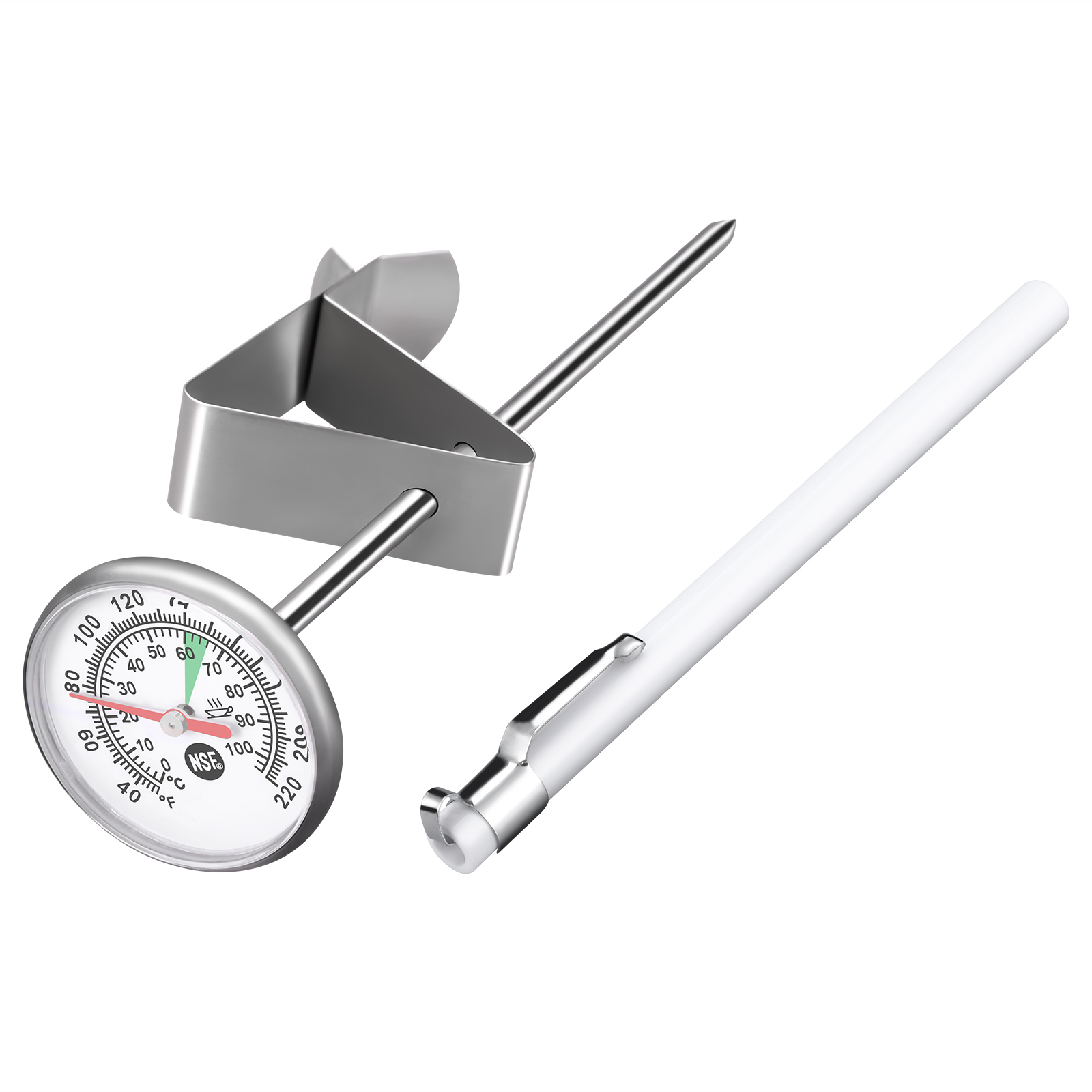 Escali AH1 NSF Certified ProAccurate Oven Safe Meat Thermometer, Extra