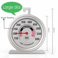 thumbnail image 1 of Efeng Large 3.5" Oven Thermometer for Gas/Electric Oven with Large Hanger&Base,Safety Leave-in Oven,Easy to Read Number,No Fading Color for Long time Cooking, 1 of 7