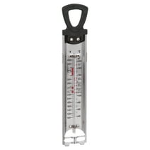 Efengcook Deep Fry Candy Thermometer 12 Inch Paddle Thermometer with Pot Clip, Best for Deep Fry Cooking,Jam,Sugar,Syrup,Jelly Making