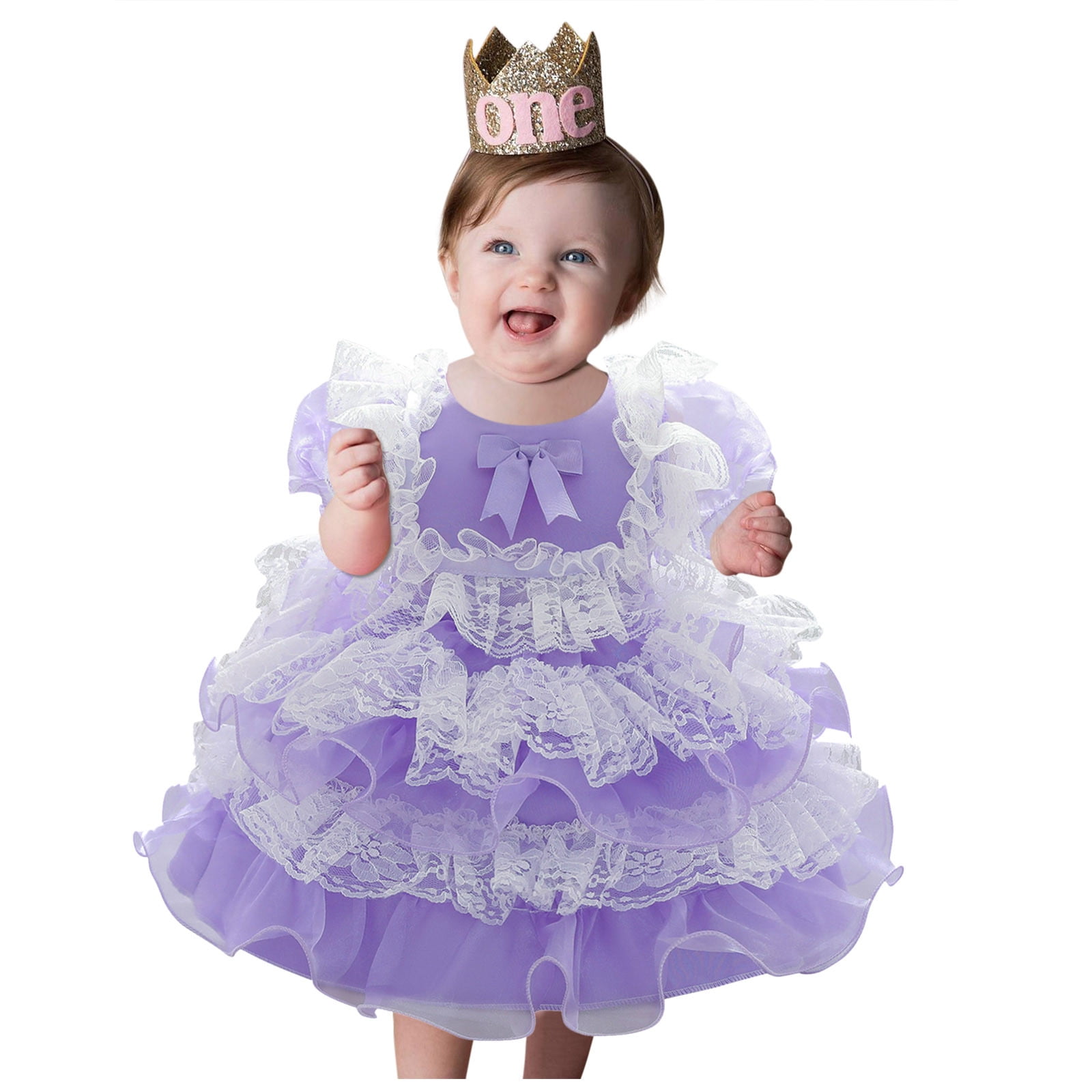 Effdhgth Tutu Dress for Girls Gauze Princess Gown Birthday Party Dress ...
