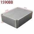 thumbnail image 1 of Effect Aluminum Box Metal Electric Case Instrument Silver Enclosure Project Box 1590Bb （120X95X35Mm）, 1 of 7
