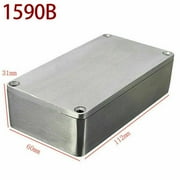 Effect Aluminum Box Metal Electric Case Instrument Silver Enclosure Project Box