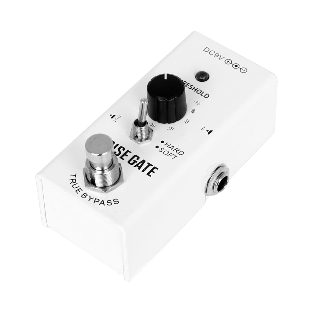 Effect Pedal Noise Gate Noise Reduction Guitar Effect Pedal Aluminum Alloy Shell True Bypass Guitar Bass Effects Pedal