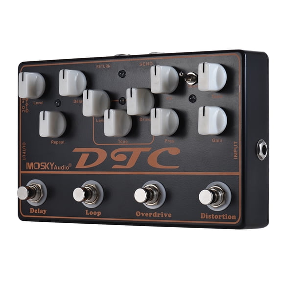 Effect Pedal,Pedal Loop Delay 4-in-1 Pedal Huiop Laoshe Pedal Eryue 4-in-1 Iuppa Hxber Delay Looper Pedal