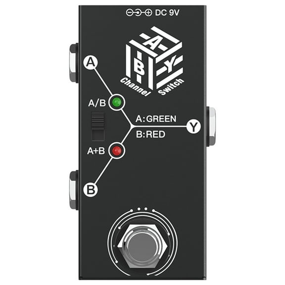 Effect maker,And B Modes A/b Or A Or A And Switch Pedal Metal Support A/b Or Metal -slip Support A And B Line Ab Switch Aby Box Line Ab Switch Pedal Metal -slip Support Huiop Pedal Aby