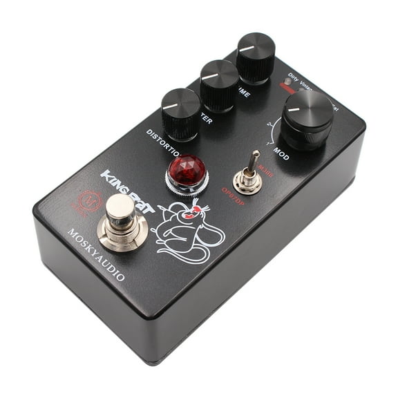 Effect maker,Fuzz Pedal 4 Portable Processor Buzhi Mode Switch Portable Qisuo