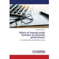 thumbnail image 1 of Effect of internal audit function on financial performance (Paperback), 1 of 1