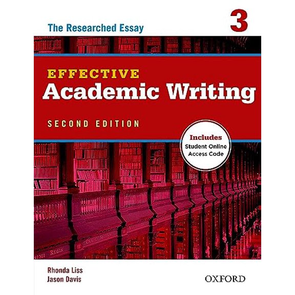 Pre-Owned Effective Academic Writing 2e Student Book 3 (Paperback) 019432348X 9780194323482