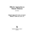 thumbnail image 1 of Pre-Owned Effective Approaches to Patient's Behavior Paperback, 1 of 1
