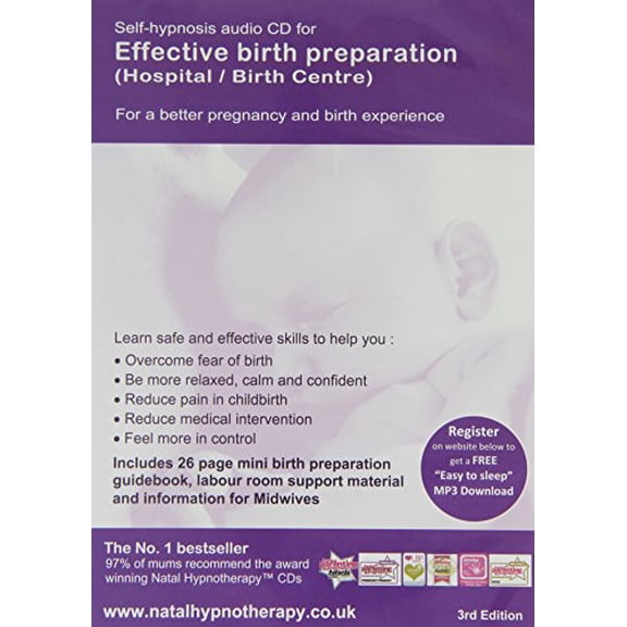 Pre-Owned Effective Birth Preparation (Hospital or Birth Centre): Self Hypnosis (Natal Hypnotherapy Programme) Paperback