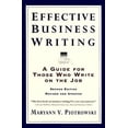 thumbnail image 1 of Pre-Owned Effective Business Writing: Strategies, Suggestions and Examples (Paperback) 0062733818 9780062733818, 1 of 1
