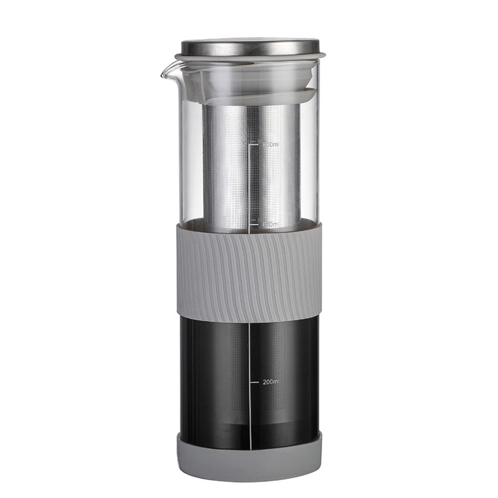 Effective Cold Brew Coffee Machine Artistic Cold Brew Coffee Jar with Removable Filter Effective Glass Coffee Maker