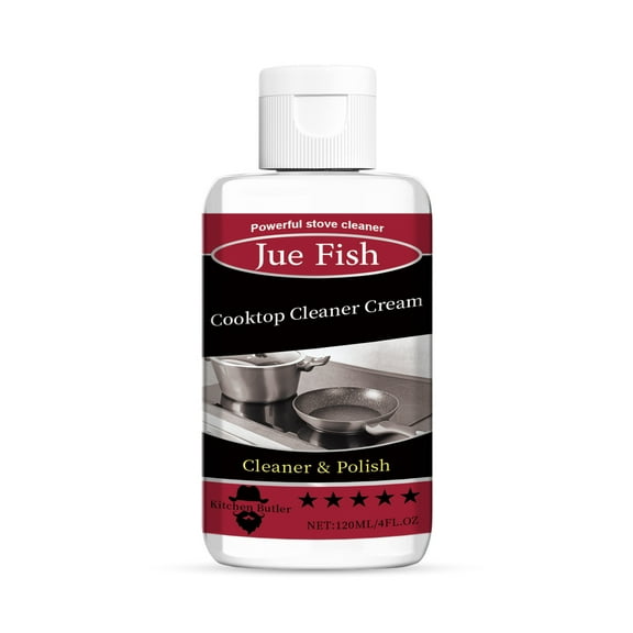 Effective Cookware Cleaner & Degreaser for Stainless Steel & Ceramic Stovetops, Sinks & Pots