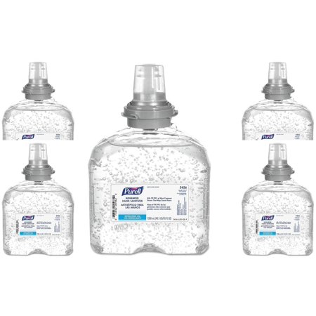 Effective Hand Sanitizer Hand Sanitizer with Moisturizer Ideal for Home, School & Office Use- 1200 mL Trusted Hand Sanitizer Refill, 40.57 Fl OZ Per Pack, Pack of 5