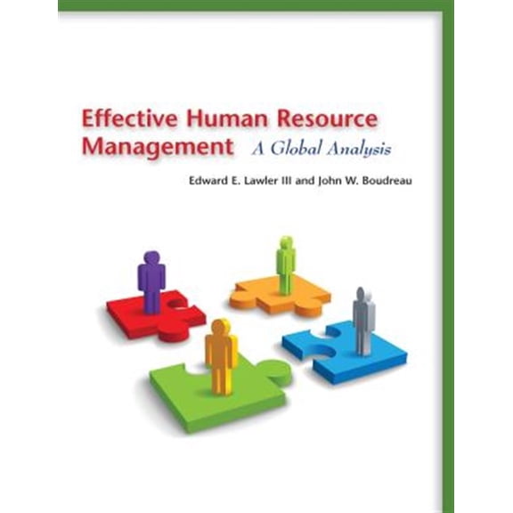 Pre-Owned Effective Human Resource Management : A Global Analysis (Paperback)