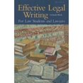 thumbnail image 1 of Pre-Owned Effective Legal Writing For Law Students and Lawyers (Coursebook) (Paperback) 1566627931 9781566627931, 1 of 1