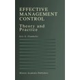 thumbnail image 1 of Effective Management Control: Theory and Practice, (Hardcover), 1 of 1