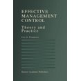 thumbnail image 1 of Effective Management Control: Theory and Practice, (Paperback), 1 of 1
