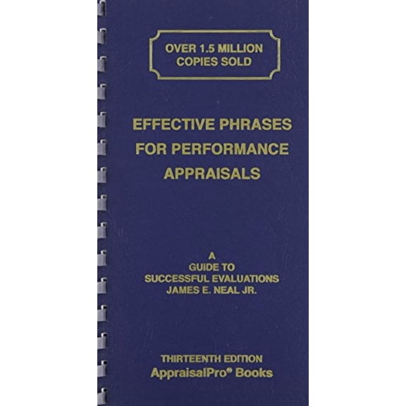Pre-Owned Effective Phrases for Performance Appraisals : A Guide to Successful Evaluations