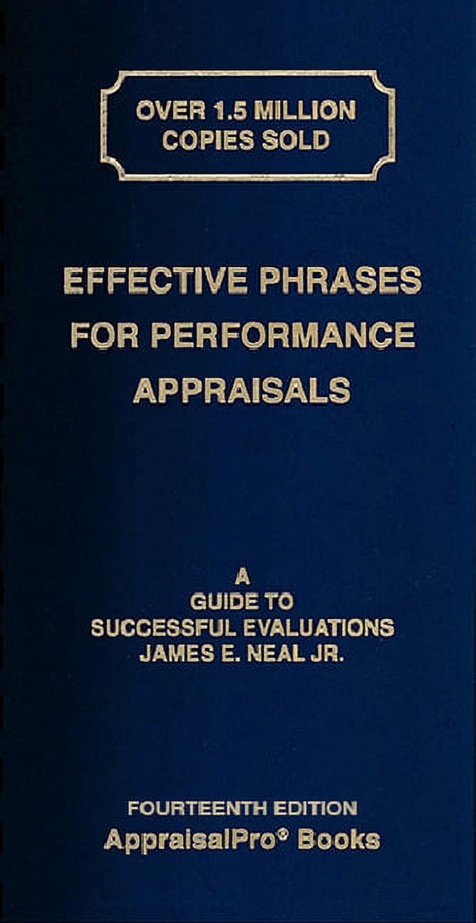 Effective Phrases for Performance Appraisals A Guide to Successful