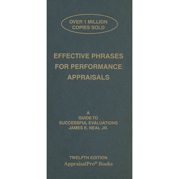Pre-Owned Effective Phrases for Performance Appraisals: A Guide to Successful Evaluations (Plastic Comb) 1882423127 9781882423125