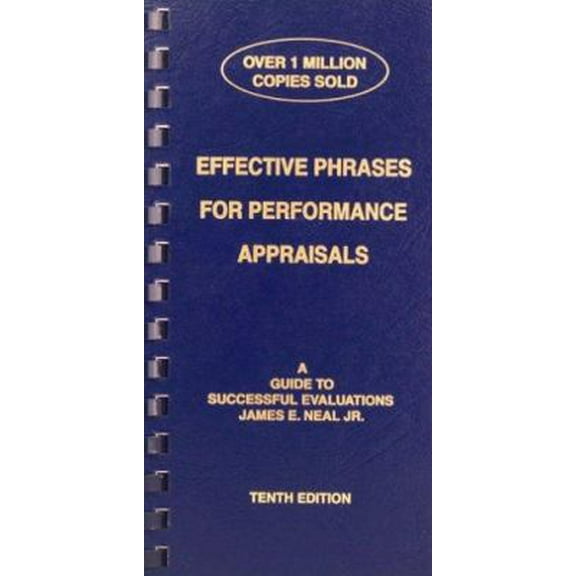Pre-Owned Effective Phrases for Performance Appraisals: A Guide to Successful Evaluations (Paperback) 1882423100 9781882423101