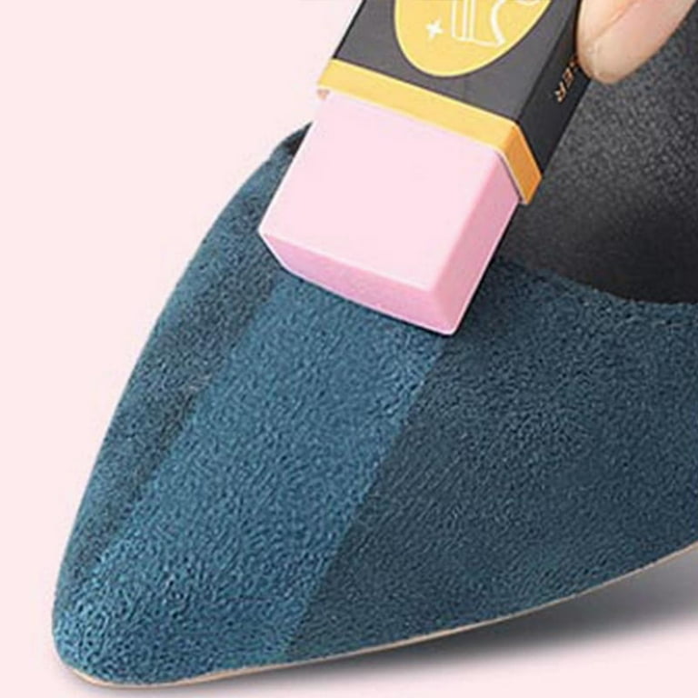 Effective Shoes Cleaning Eraser Sponge Suede Eraser Cleaner Shoe Cleaner Without Water Dirt From Shoe No Water Needed Easy Carry And Store. Walmart