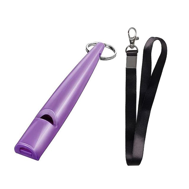 Effective Silent Ultrasonic Dog Whistle with Adjustable Lanyards for