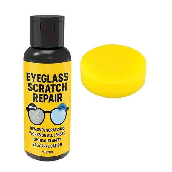 Effective Vehicle Glass Scratch Repair Fluid 30g Friendly Formula for Car