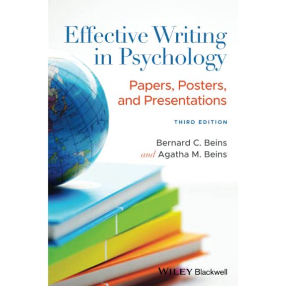 Pre-Owned Effective Writing in Psychology: Papers, Posters, and Presentations (Paperback) 1119722888 9781119722885