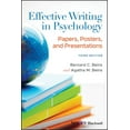 thumbnail image 1 of Effective Writing in Psychology: Papers, Posters, and Presentations, (Paperback), 1 of 1