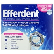 Efferdent Denture Cleaner 252 Piece Tablets