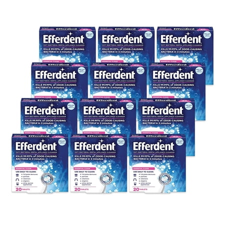 Efferdent Denture Cleanser Tablets Complete Clean (Pack - 2)