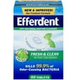 thumbnail image 1 of Efferdent Plus Mint Denture Cleanser Tablets 90 ea (Pack of 2), 1 of 4