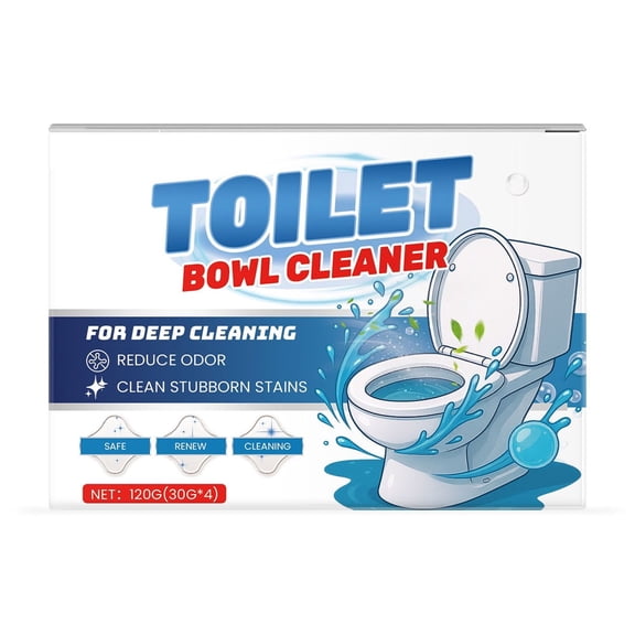 Effervescent Toilet Cleaning Tablets For Stain And Odor Removal Urine Scale And Yellowing Remover 1 Box