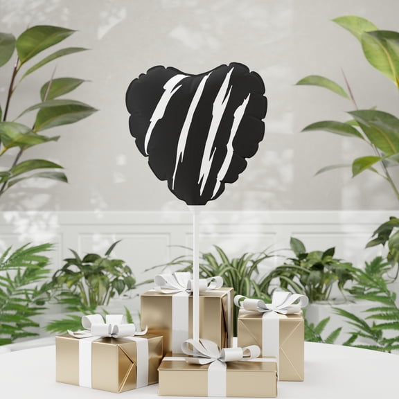 Effete Feline Claw Marks Scratch Balloon (Round and Heart-shaped), 11"