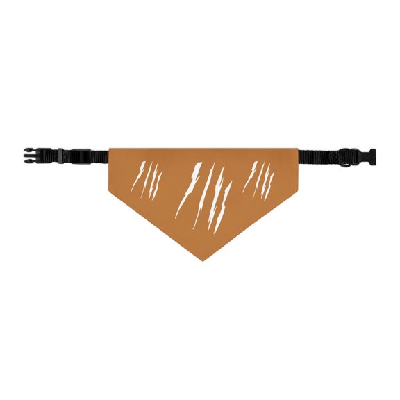 Effete Feline Claw Marks Scratch Bandana Pet Collar