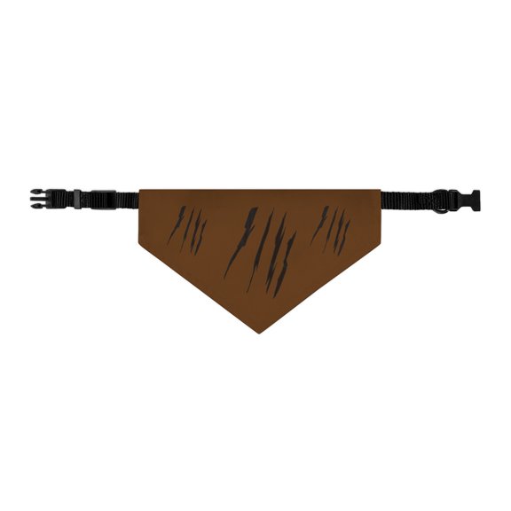 Effete Feline Claw Marks Scratch Bandana Pet Collar
