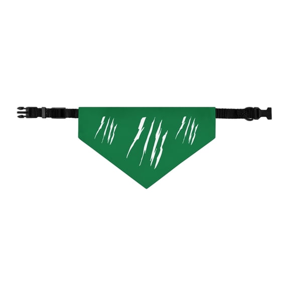 Effete Feline Claw Marks Scratch Bandana Pet Collar