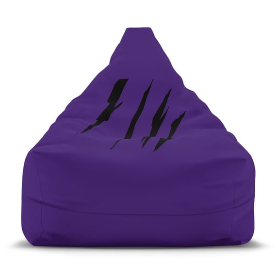 Effete Feline Claw Marks Scratch Bean Bag Chair Cover