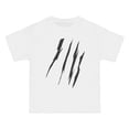 thumbnail image 1 of Effete Feline Claw Marks Scratch Beefy-T®  Short-Sleeve T-Shirt, 1 of 4