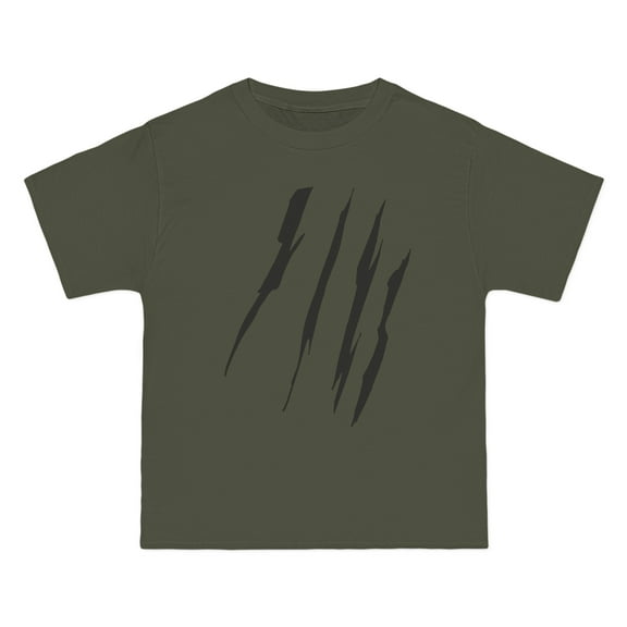 Effete Feline Claw Marks Scratch Beefy-T® Short-Sleeve T-Shirt